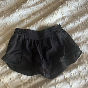 black hotty hot shorts